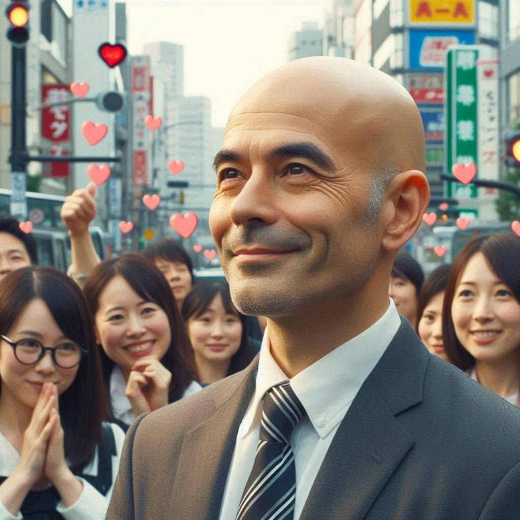 ハゲがモテる世界