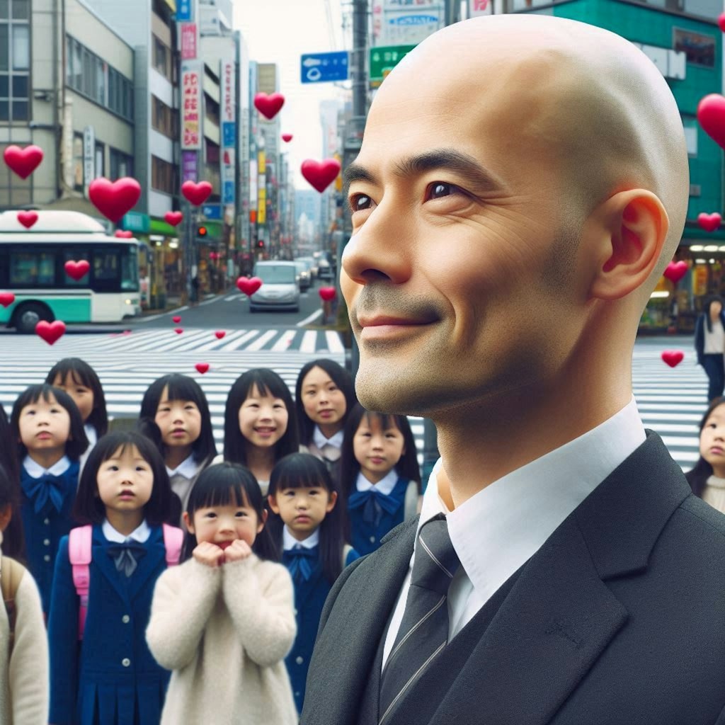 ハゲがモテる世界