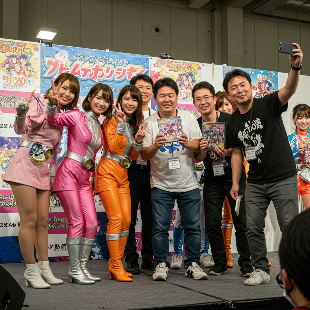 同人戦隊ヒーロー握手会