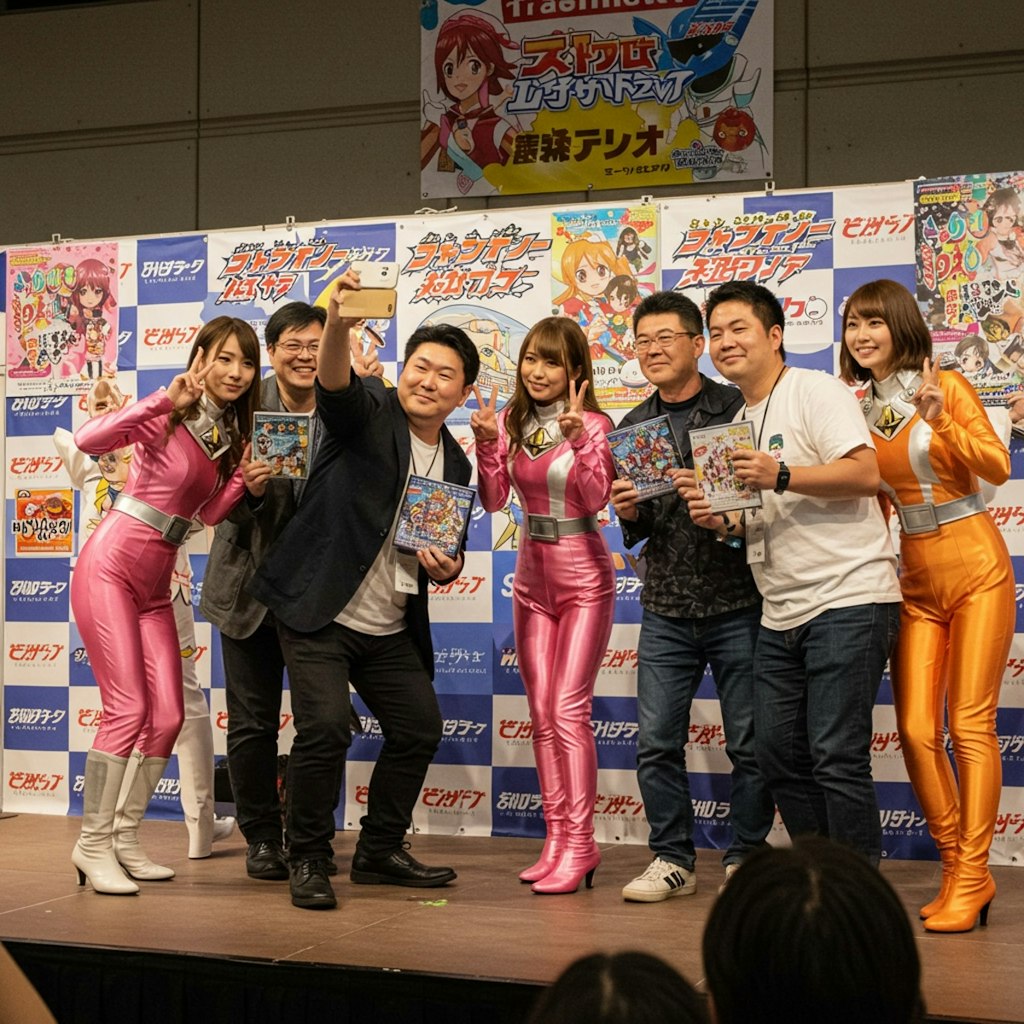 同人戦隊ヒーロー握手会