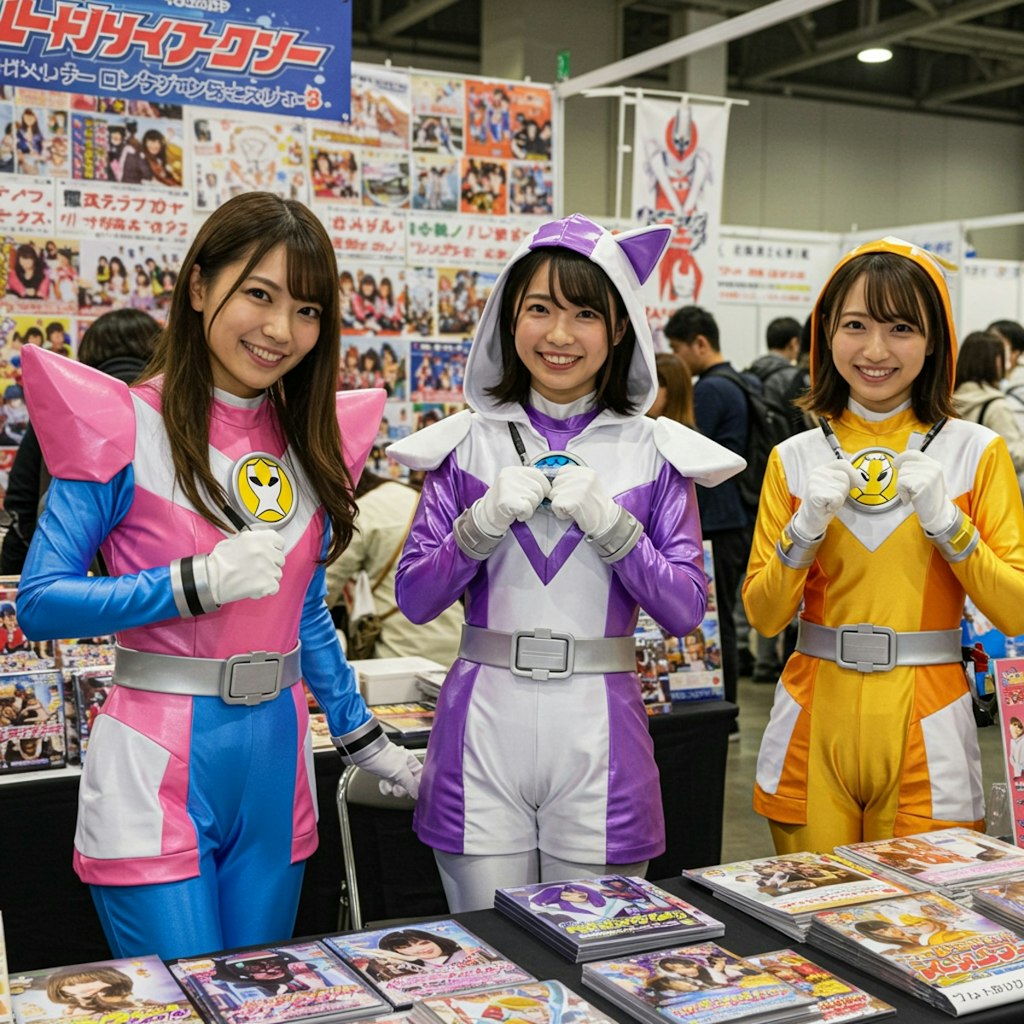 同人戦隊ヒーロー握手会