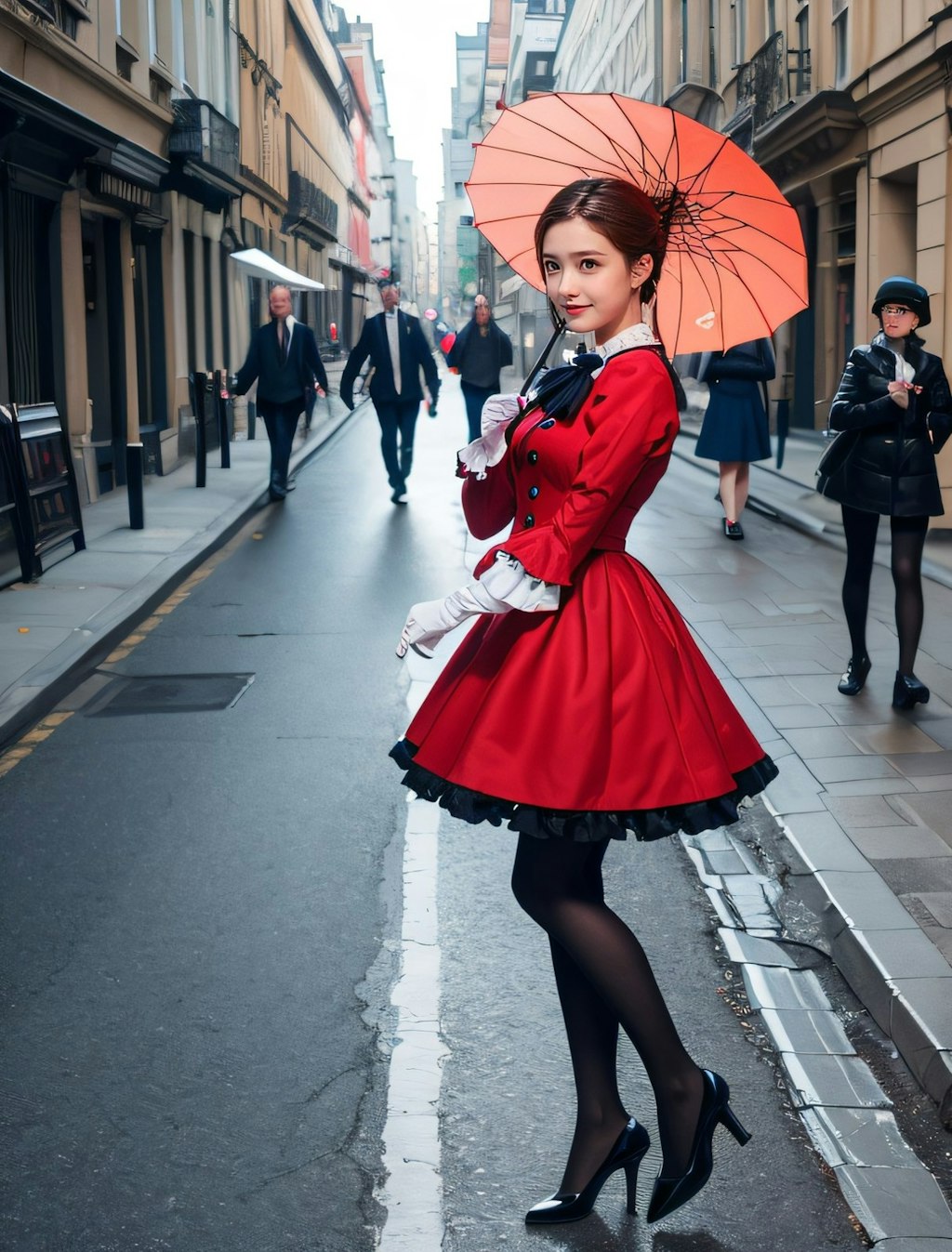 雨に踊れば