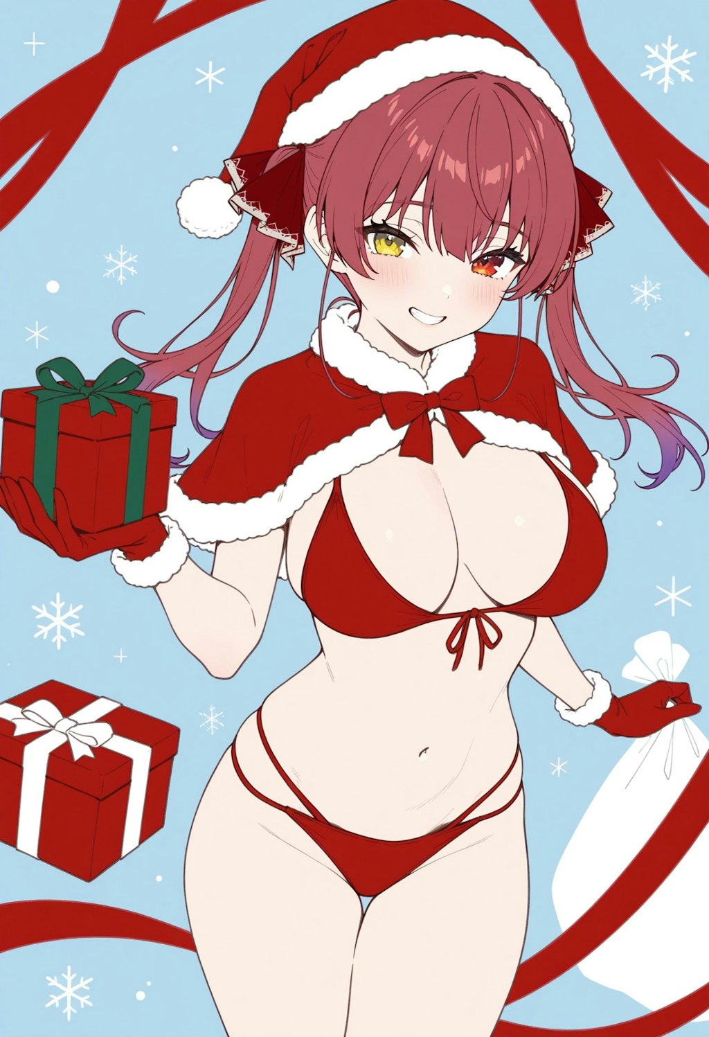 メリークリスマス　サンタまりん