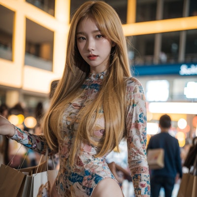 AI Girl Vol 538 | Shopping bodysuit