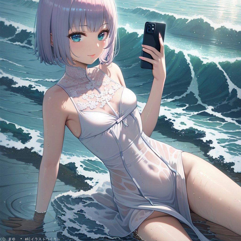 暑い日はやっぱり海だよ〜