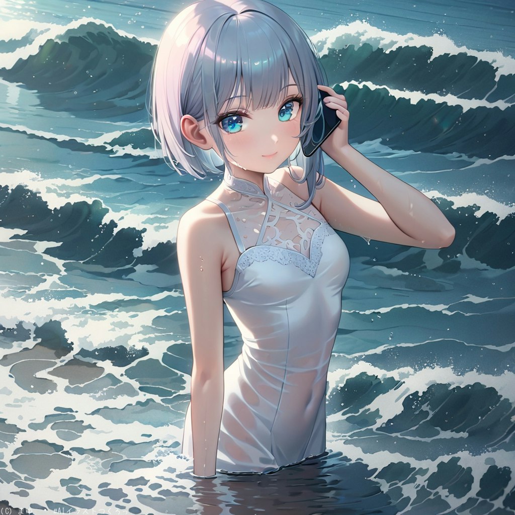 暑い日はやっぱり海だよ〜