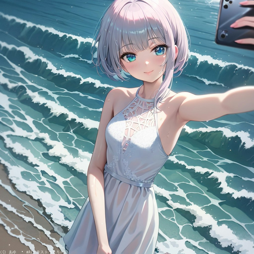暑い日はやっぱり海だよ〜