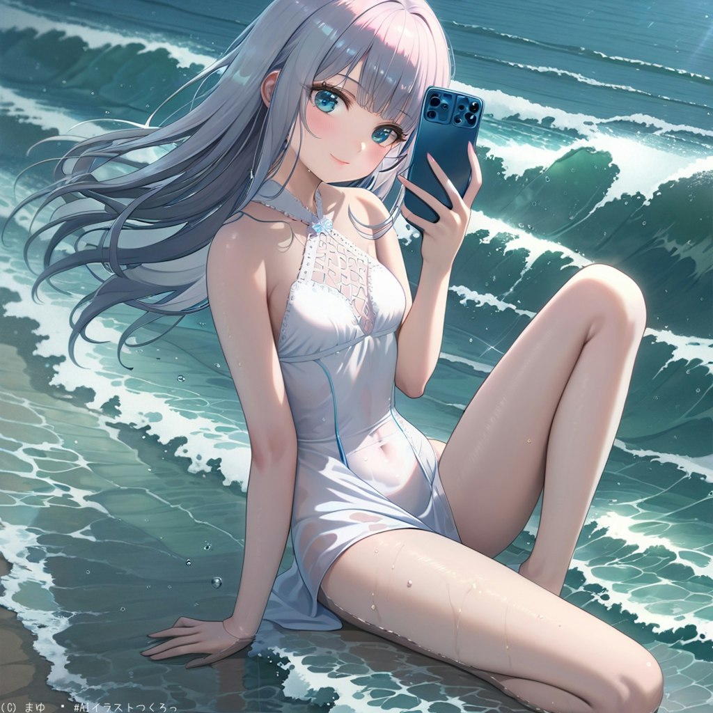 暑い日はやっぱり海だよ〜