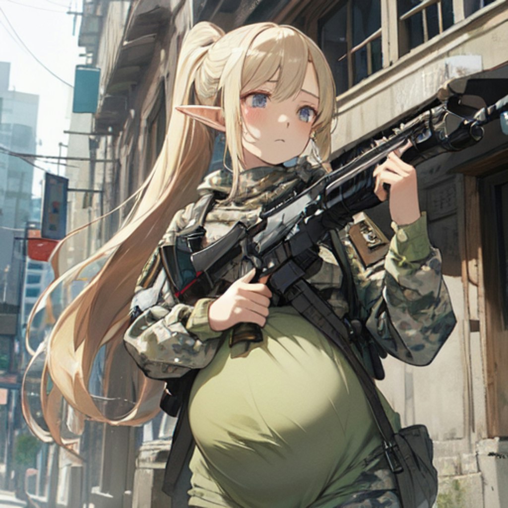 戦闘妊娠少女１７７