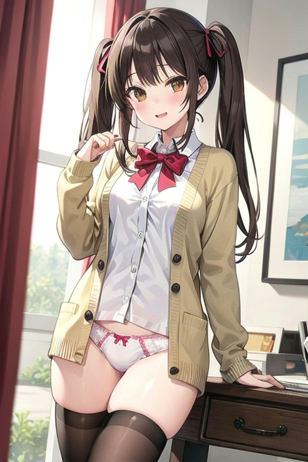 School twintails girl