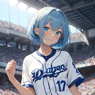Go Dodgers!!⚾　Cielo_4