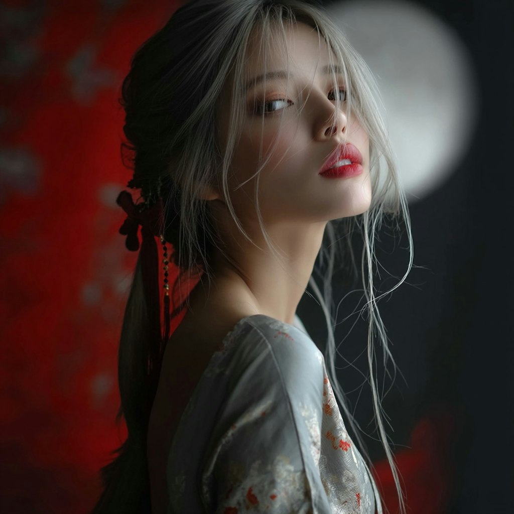 Red and Moon - 紅月