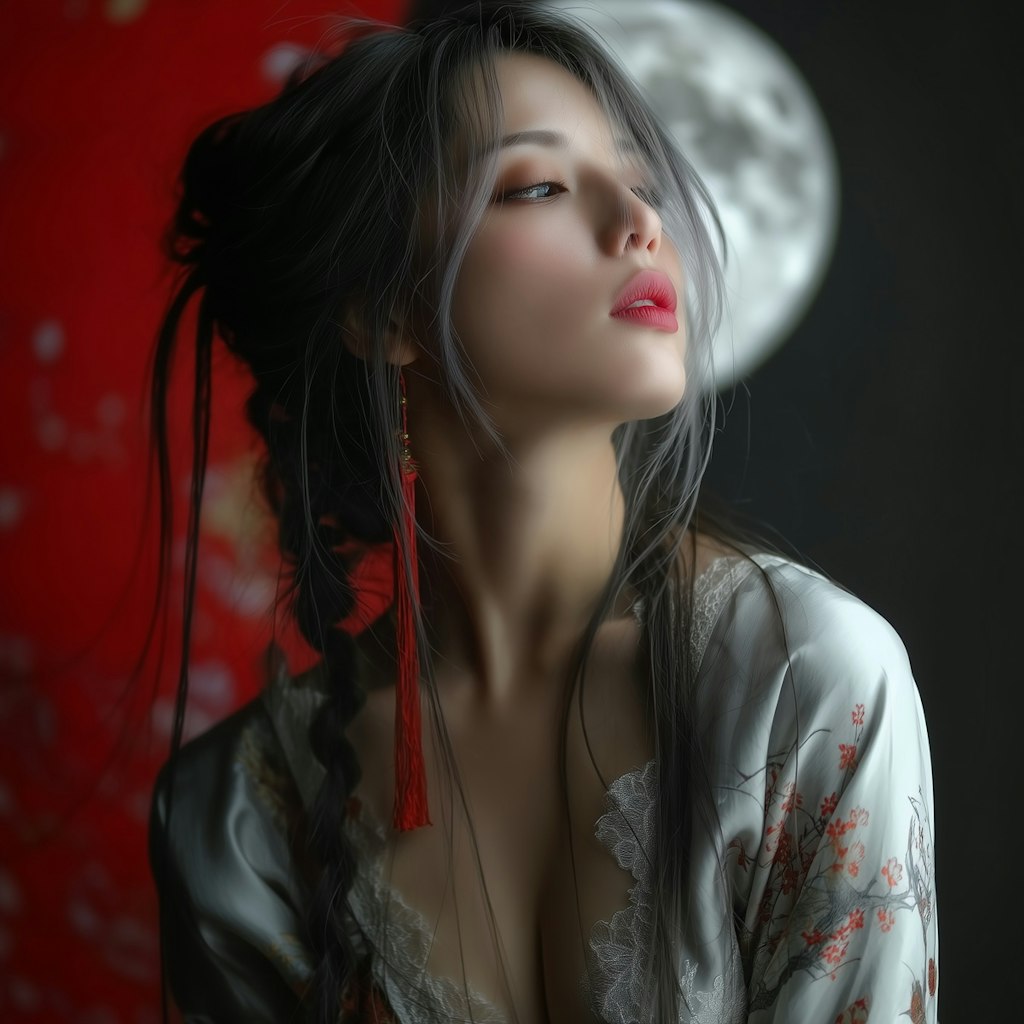 Red and Moon - 紅月