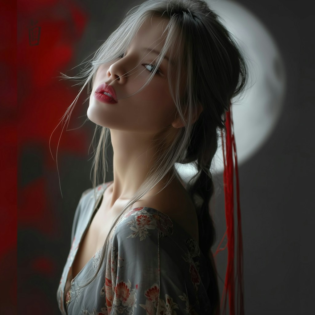 Red and Moon - 紅月