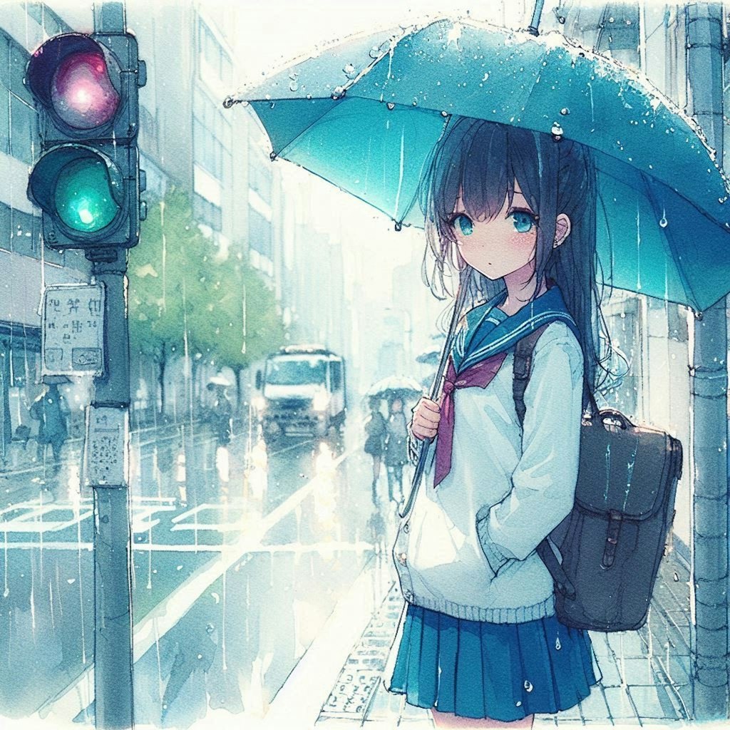 みずいろの雨