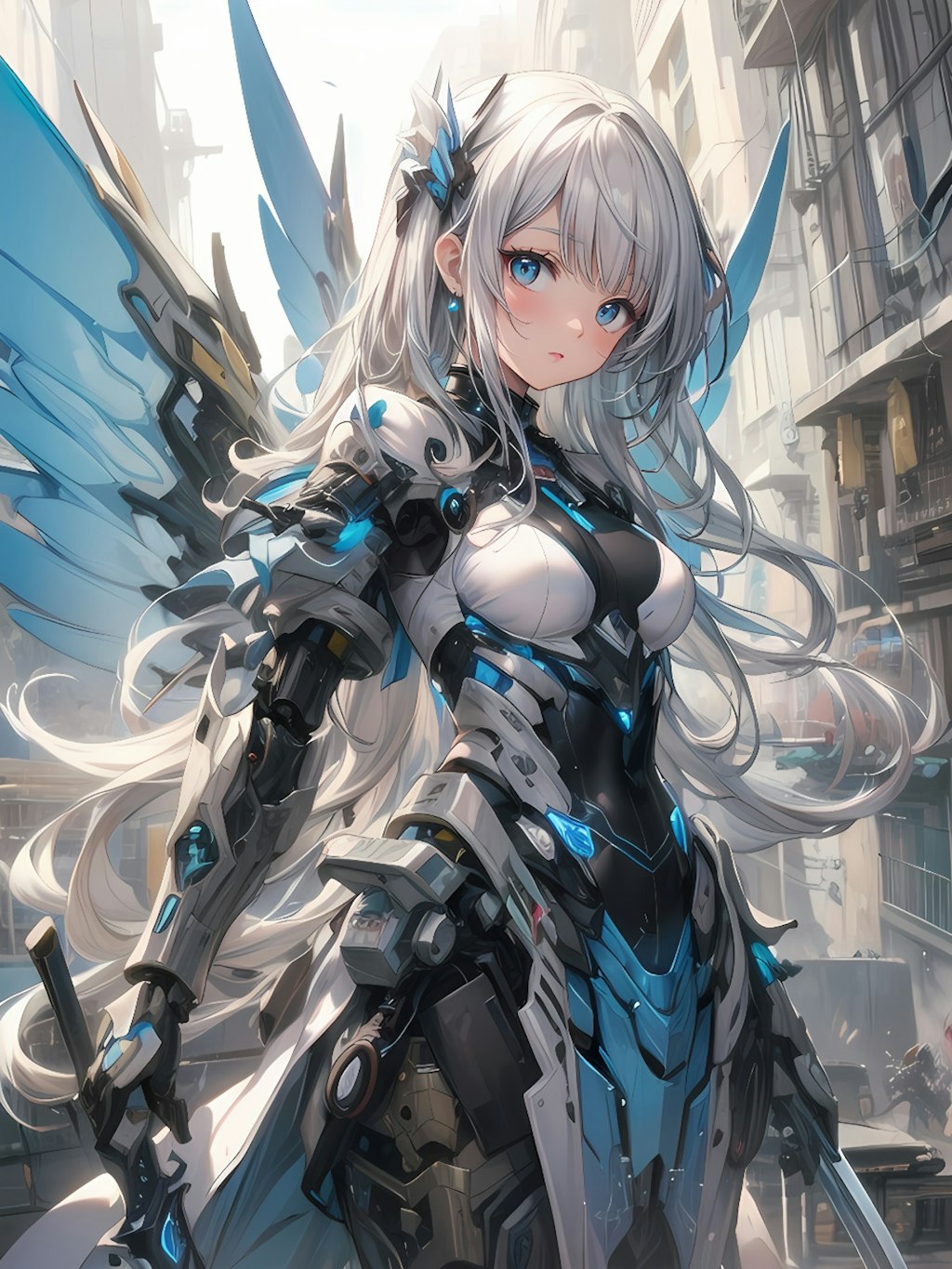 Near-futuristic fairy