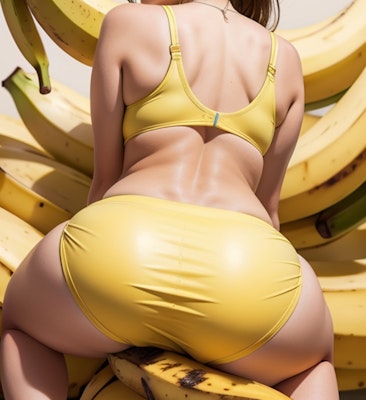 バナナと尻