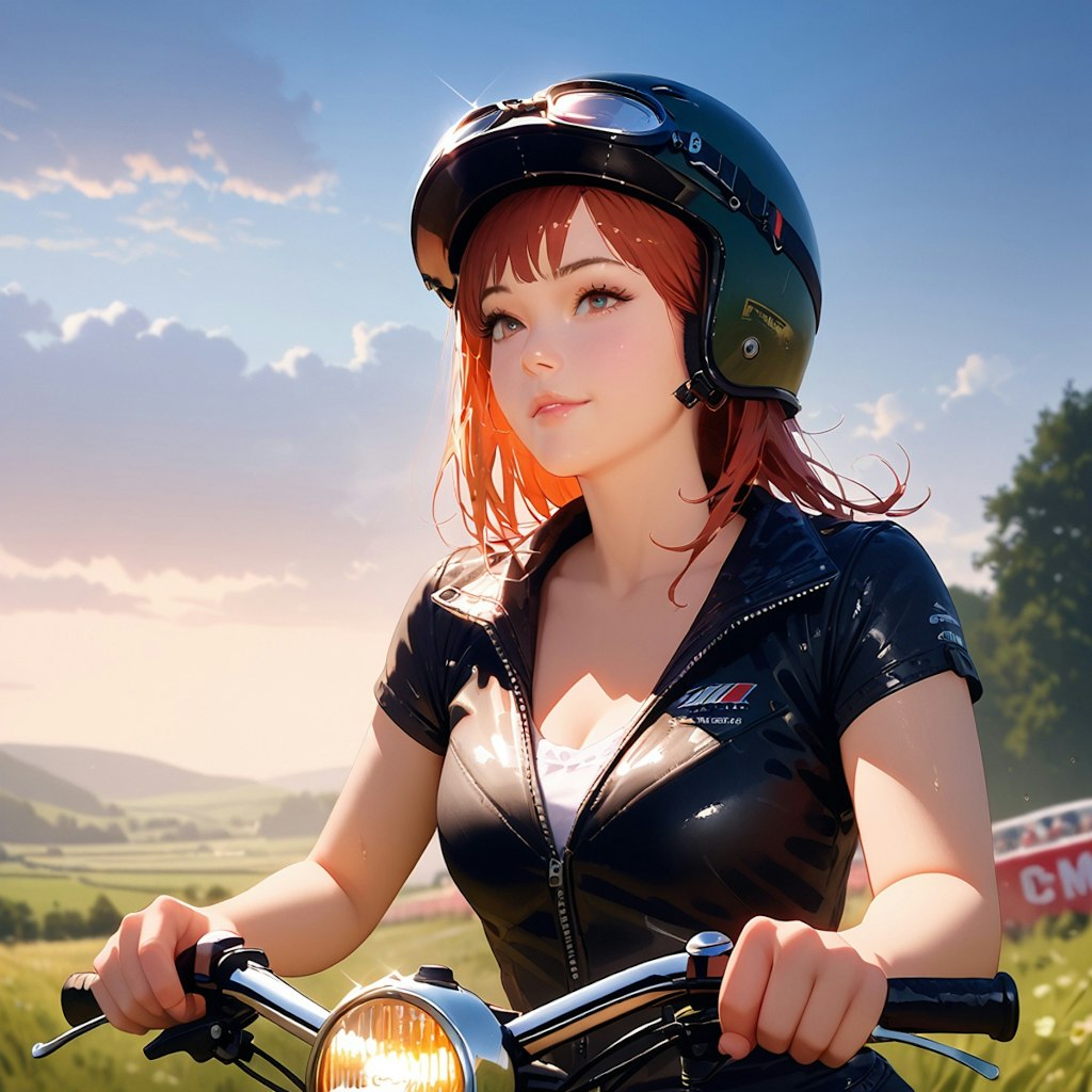 バイク好き彼女