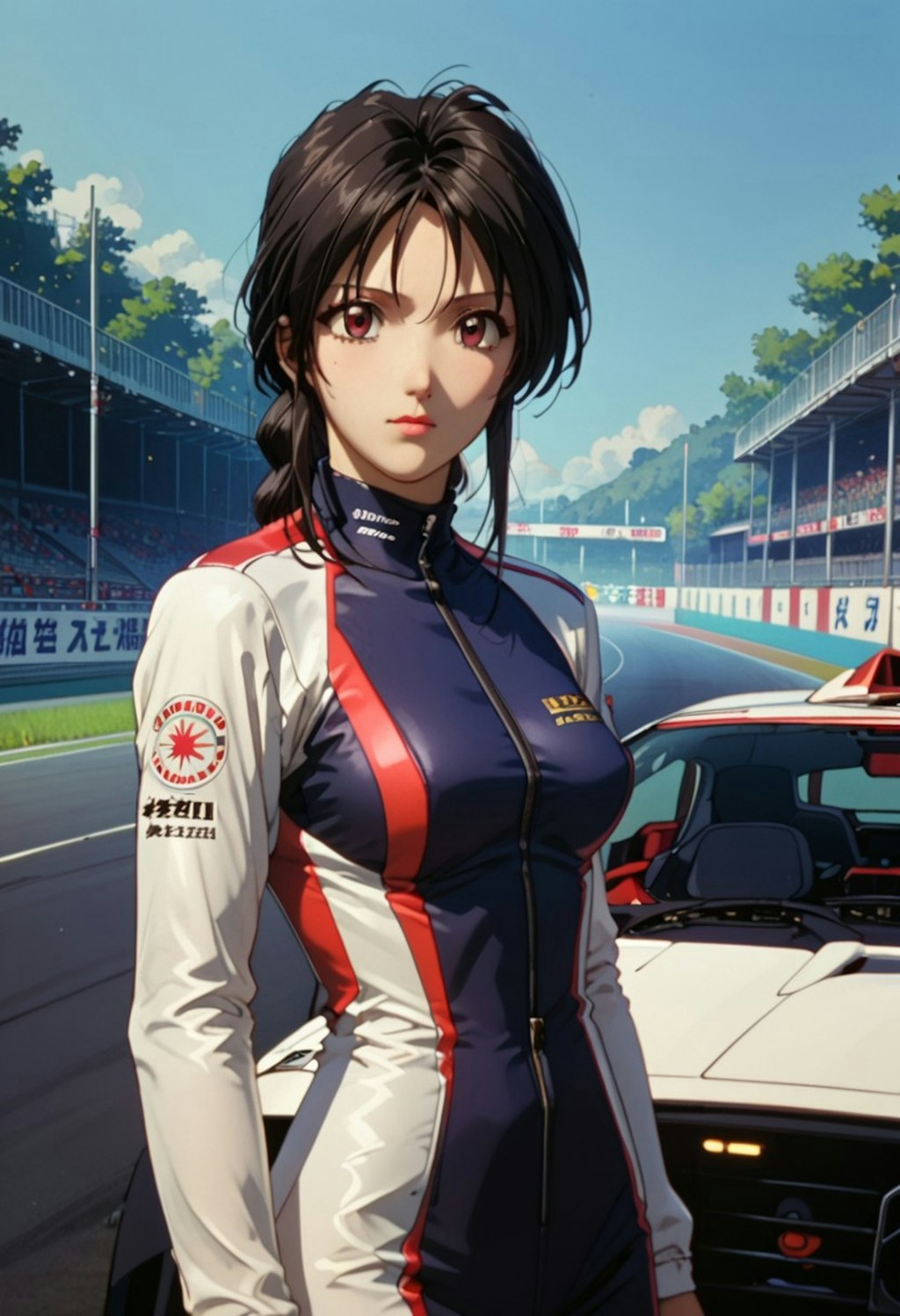 女性レーサー