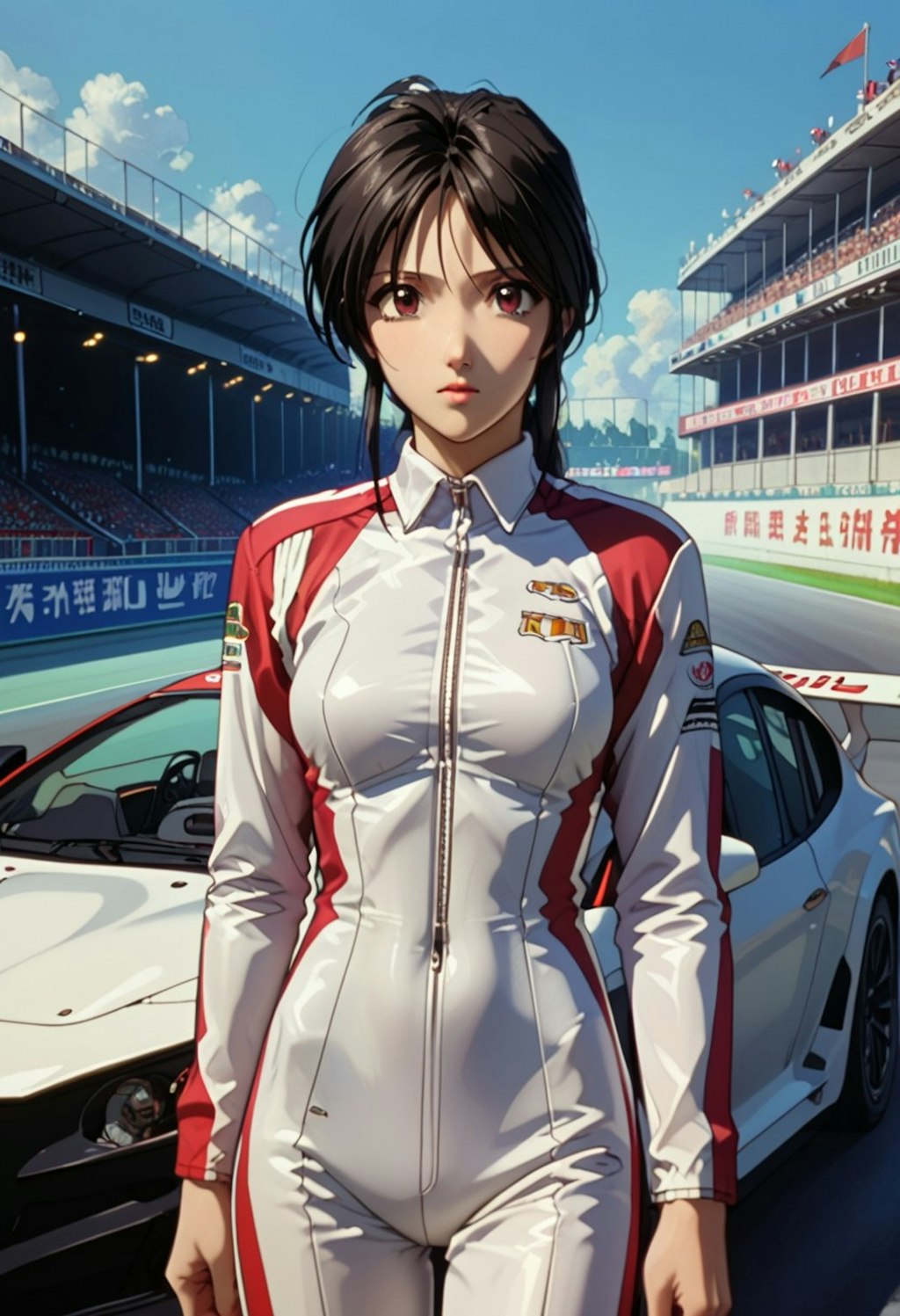 女性レーサー