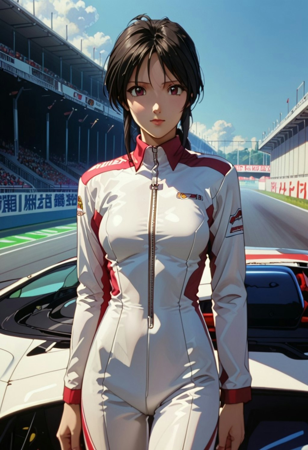 女性レーサー