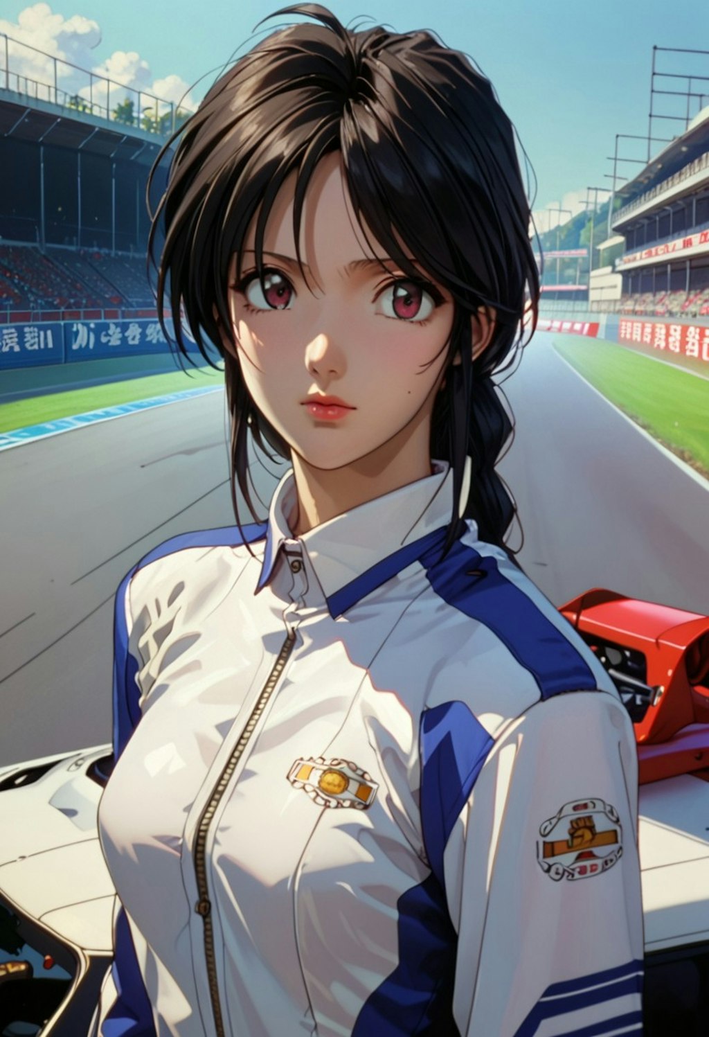 女性レーサー