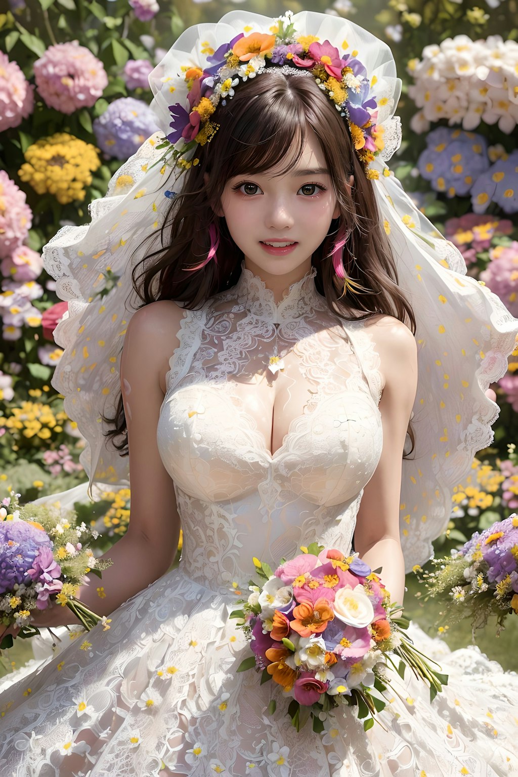 花嫁さん（brideではなくflower-wife）