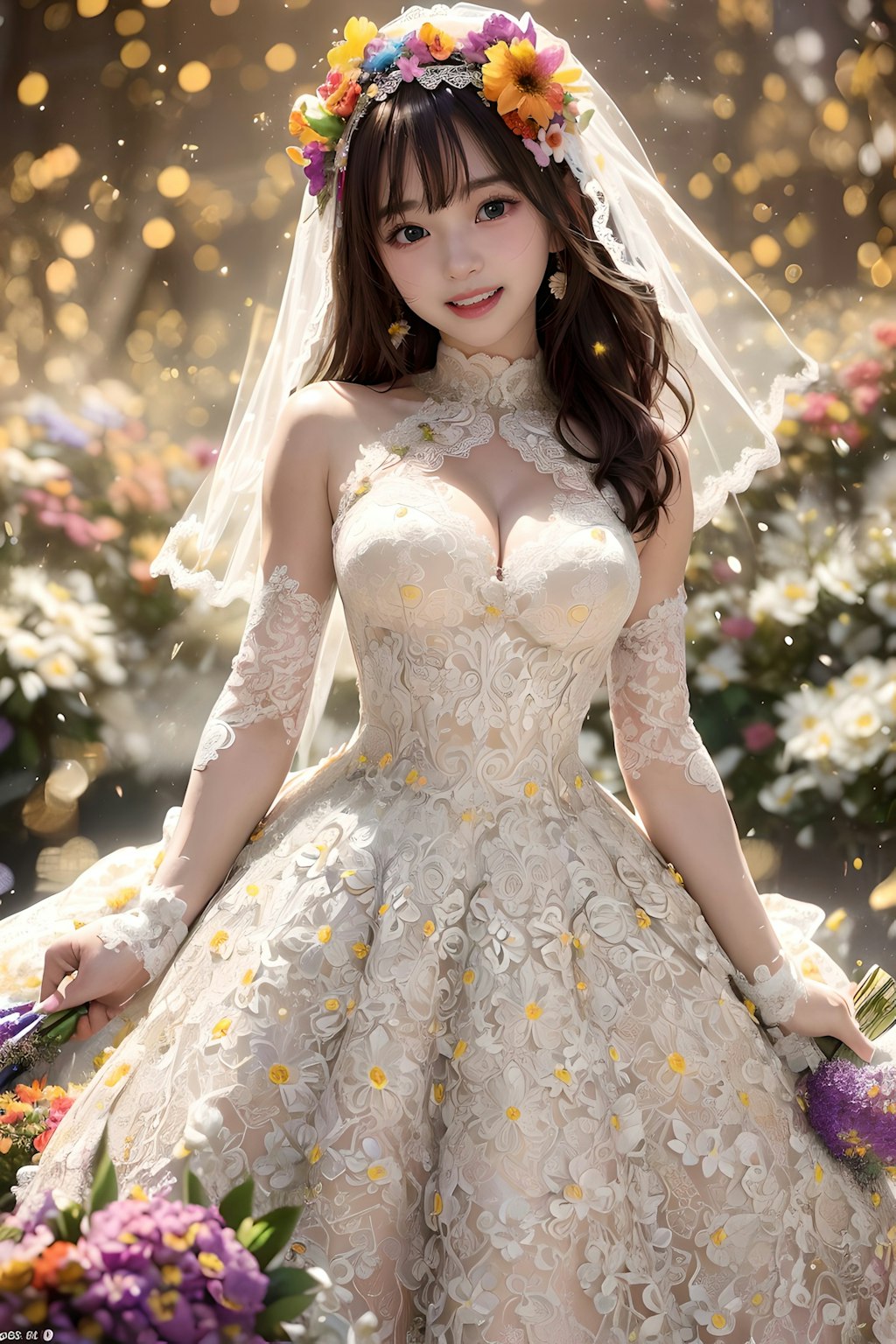 花嫁さん（brideではなくflower-wife）