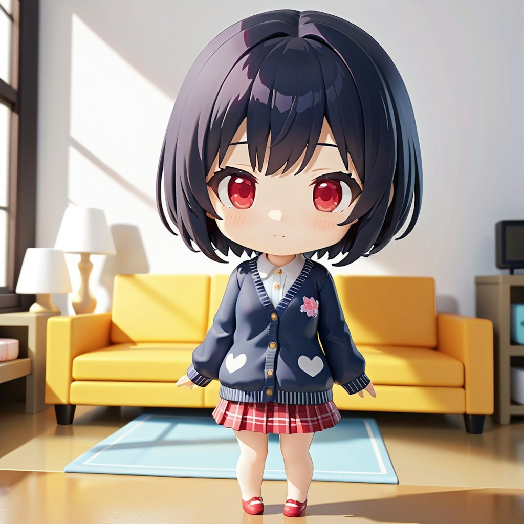 ねんどろいど風の女の子