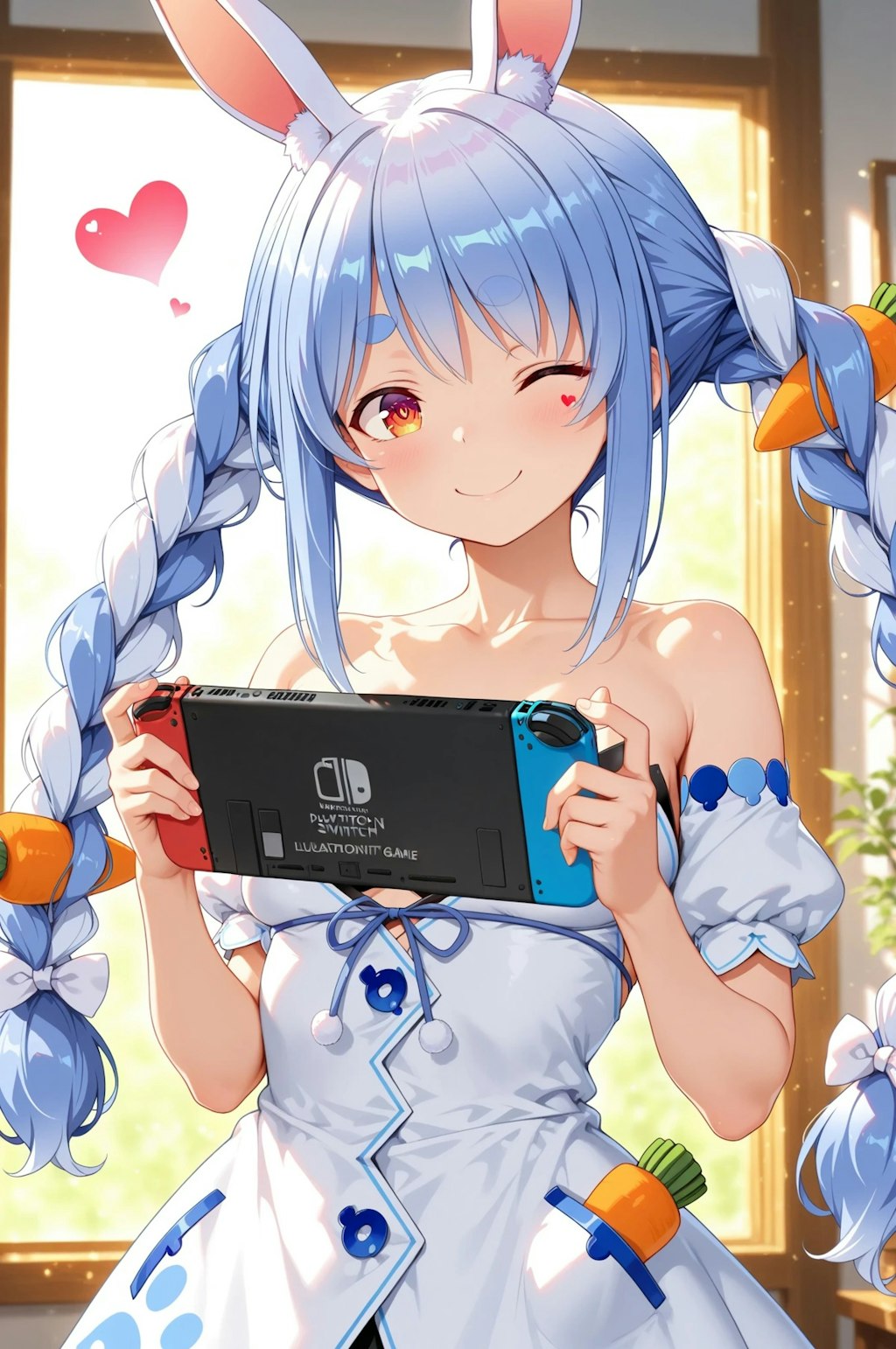 Nintendo Switch 2をするぺこ✨  兎田ぺこら