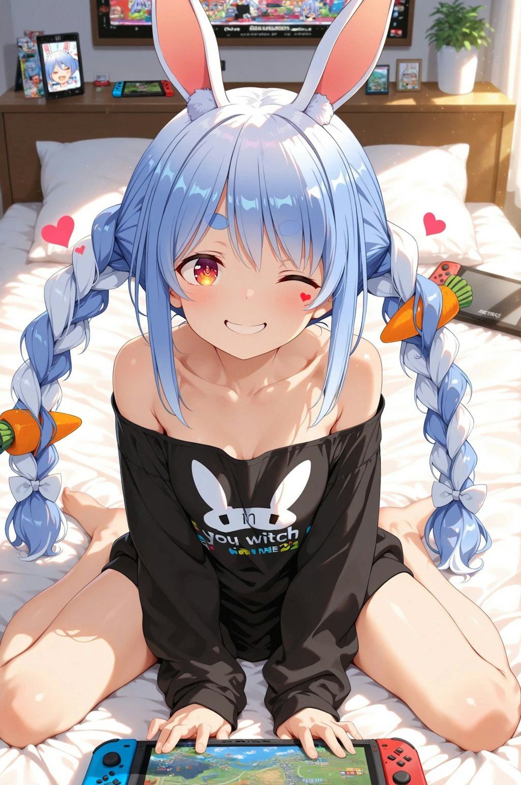 Nintendo Switch 2をするぺこ✨  兎田ぺこら