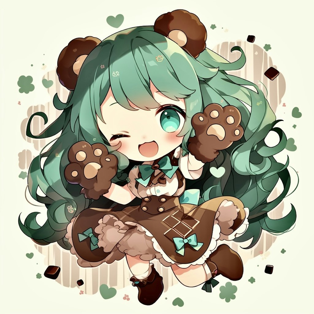 chocolate mint love🐾