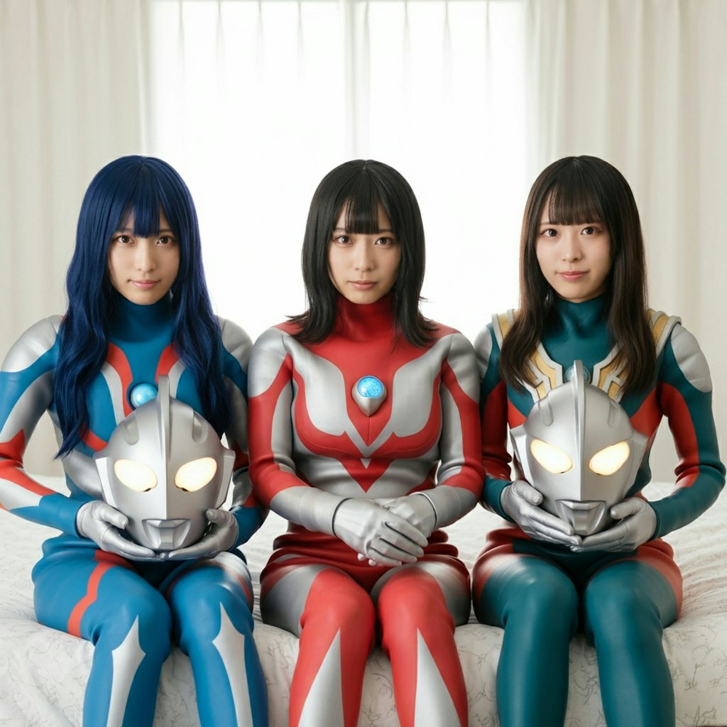 ウルトラウーマン3人