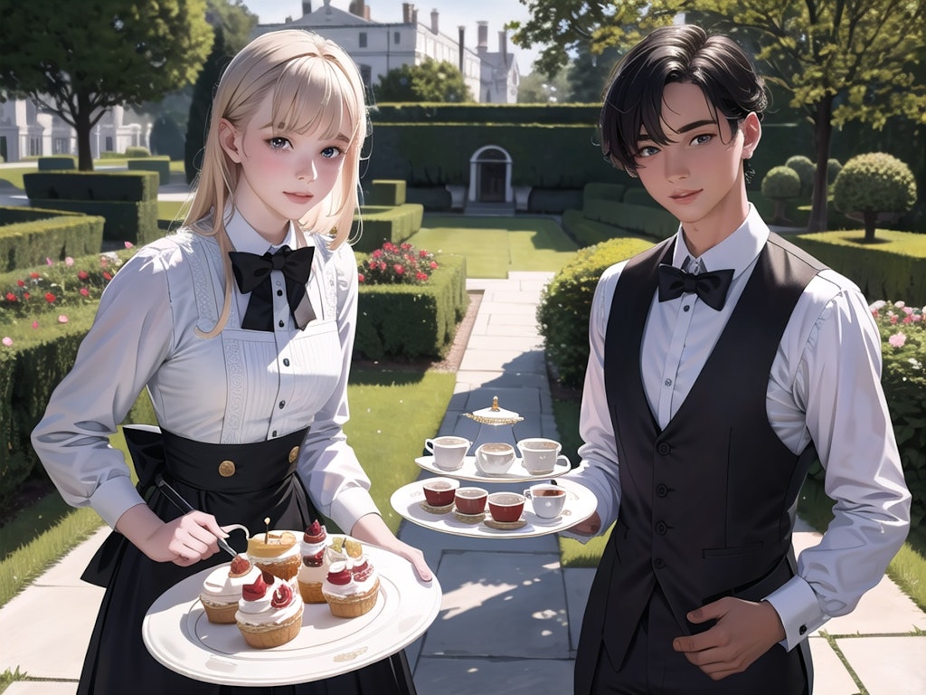 butler , tea party