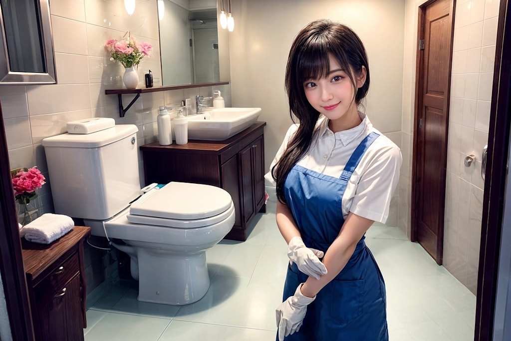 ピカピカにします