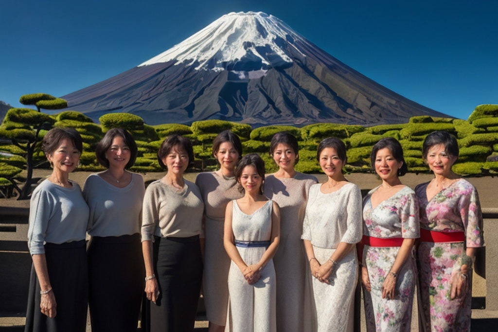 〇〇町婦人会温泉旅行