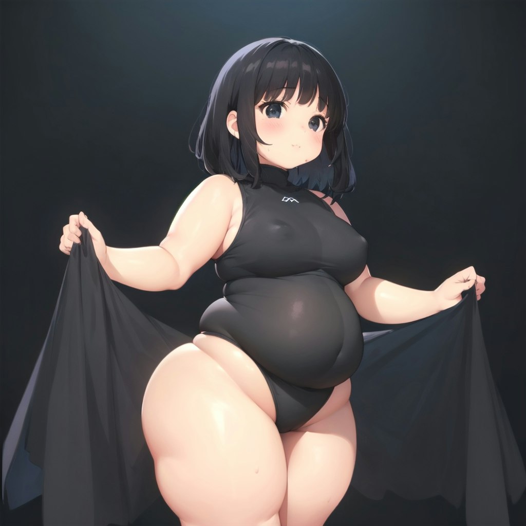 やっとこ黒髪ぽちゃ子できたｗ