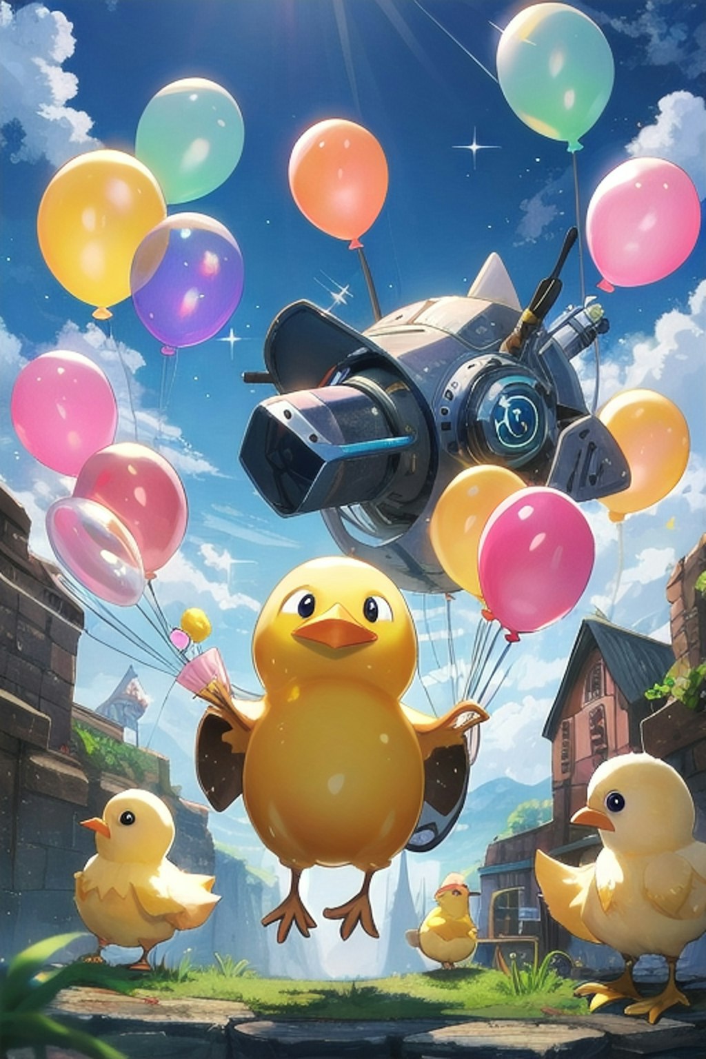 ひよこ！空を飛ぶ