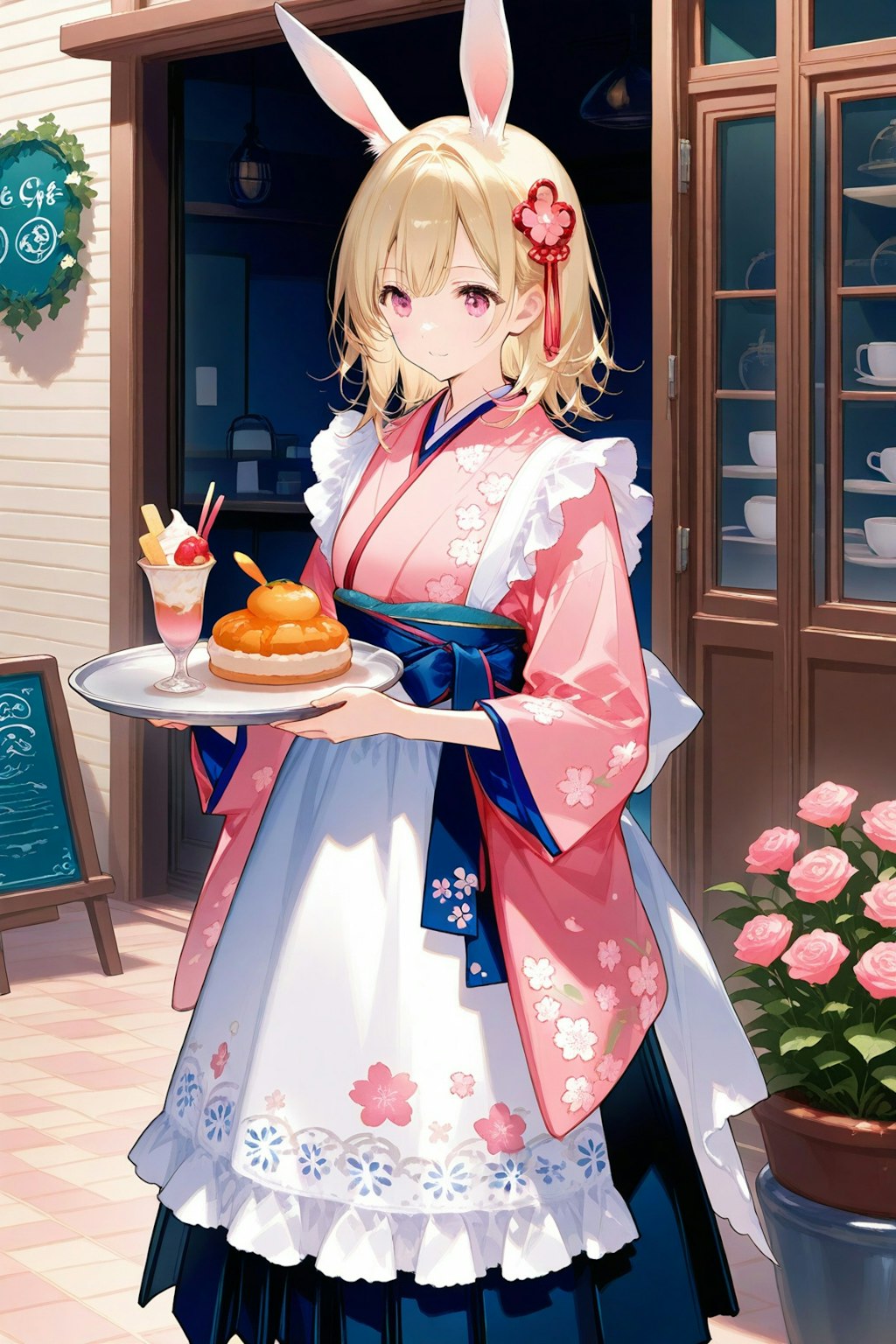 うさ耳カフェ店員