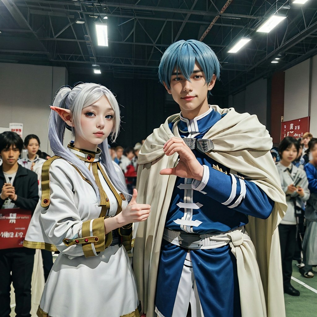 コスプレ:フリーレン & ヒンメル