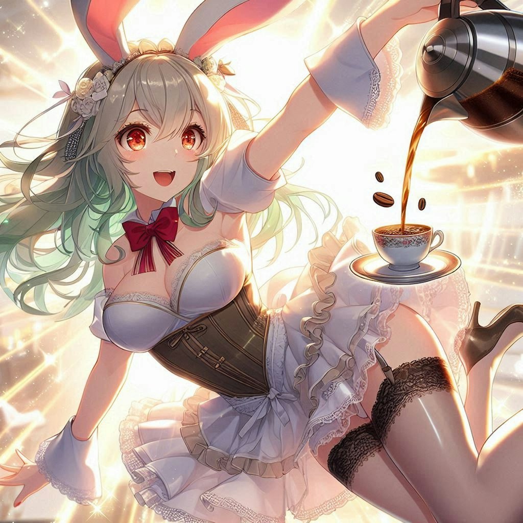 🐇モーニングコーヒー☕に御座います！！