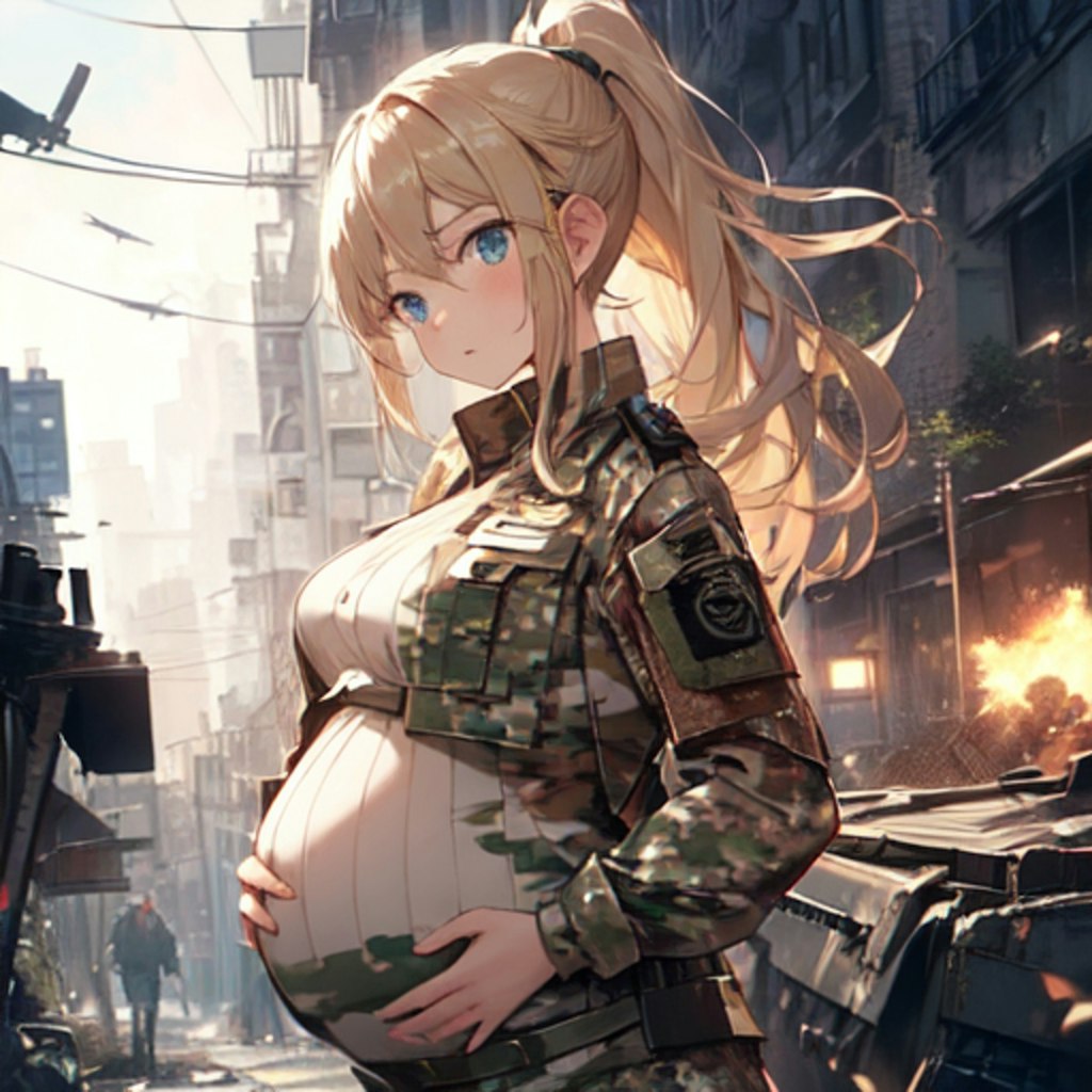 戦闘妊娠少女１４１