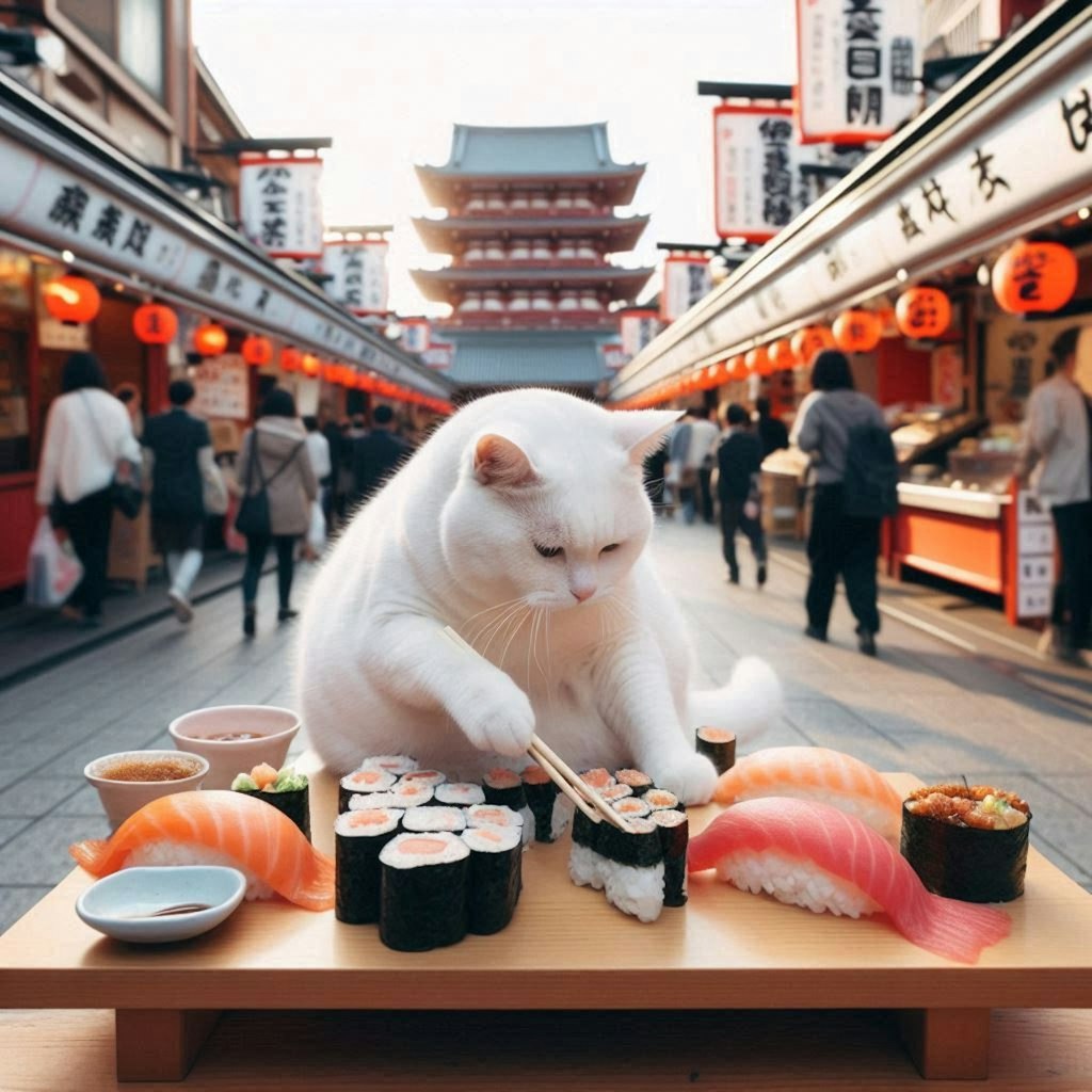 🐱スシ食いねェ!