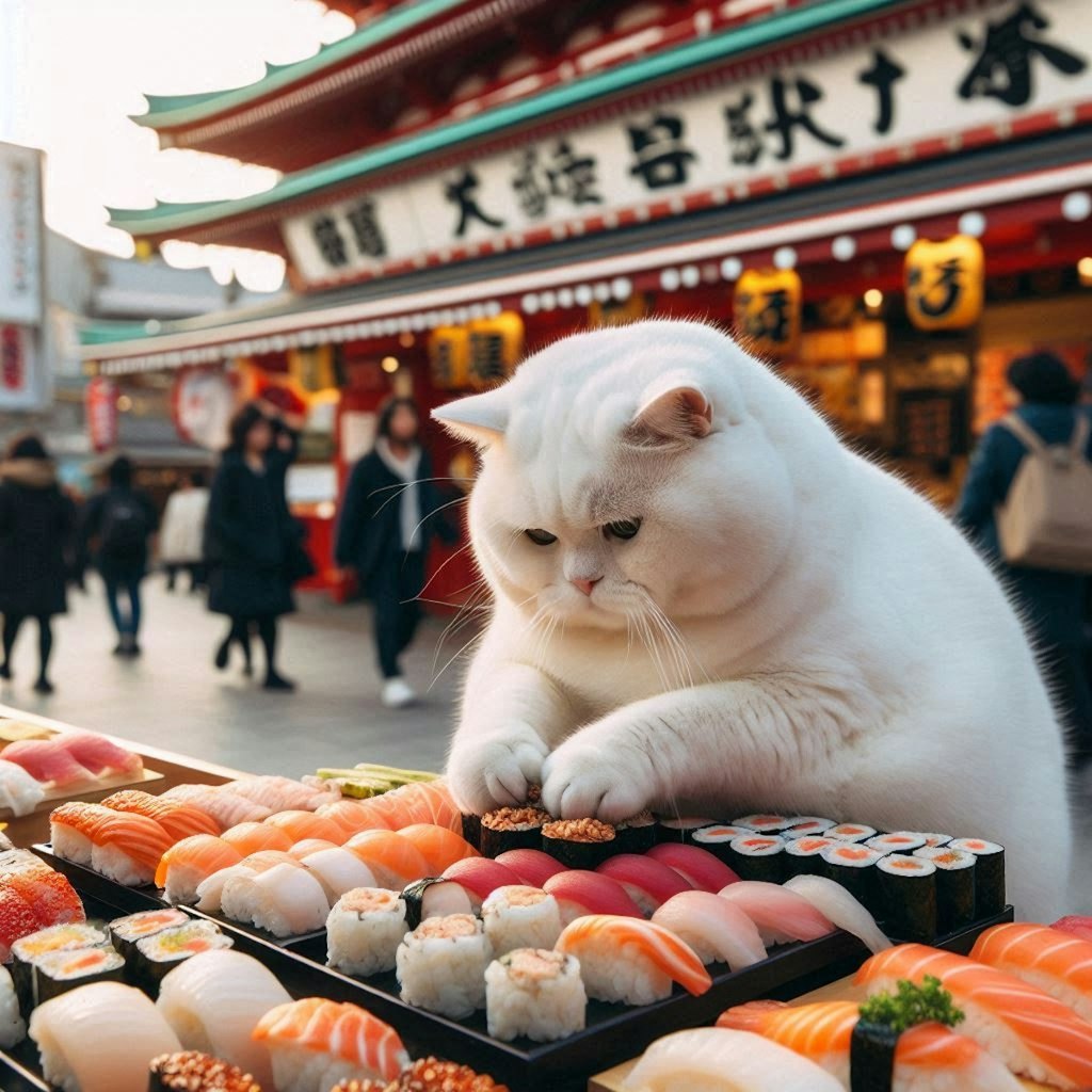 🐱スシ食いねェ!