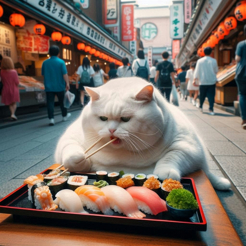 🐱スシ食いねェ!