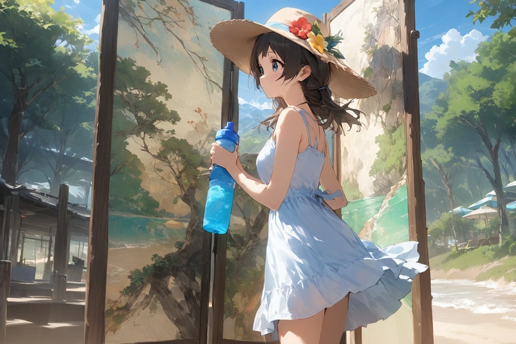 -夏屏風-