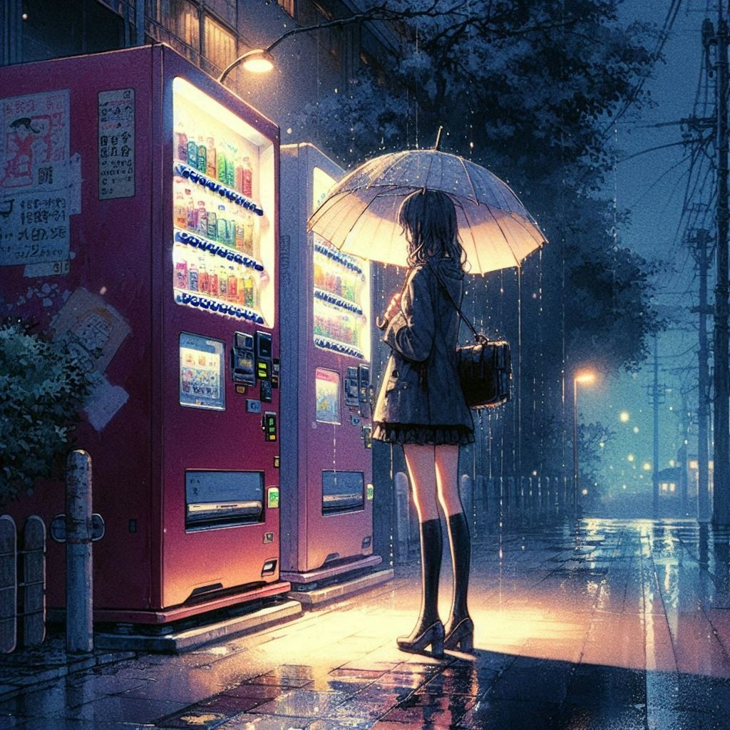 この夜雨はみぞおちを締め付けていく