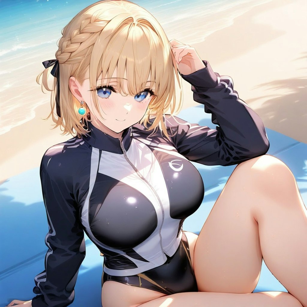 海の日の（新体操）お休み（バカンス）