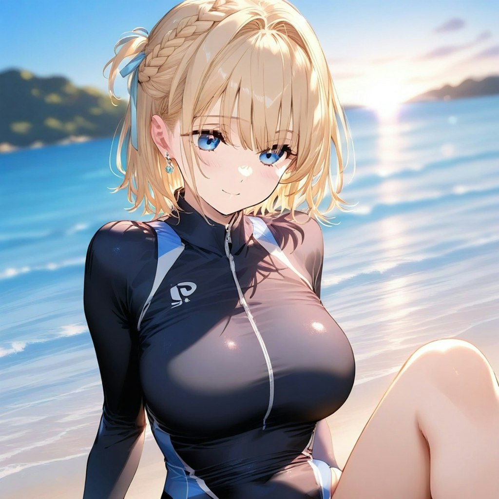 海の日の（新体操）お休み（バカンス）