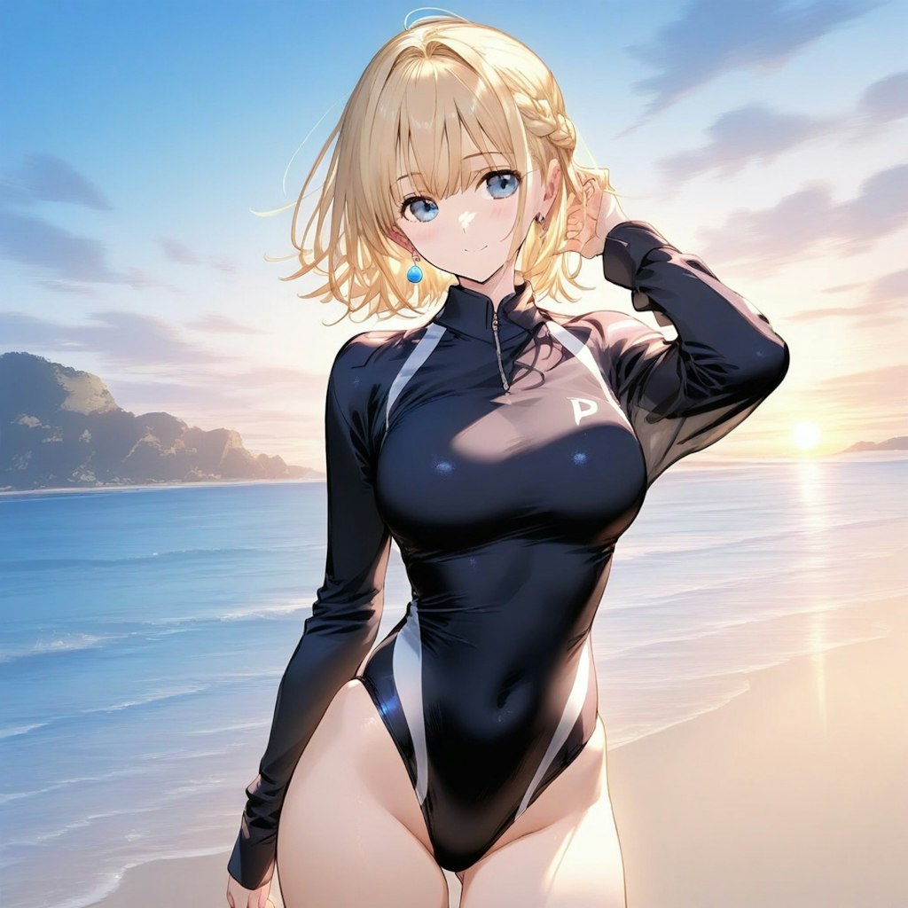海の日の（新体操）お休み（バカンス）